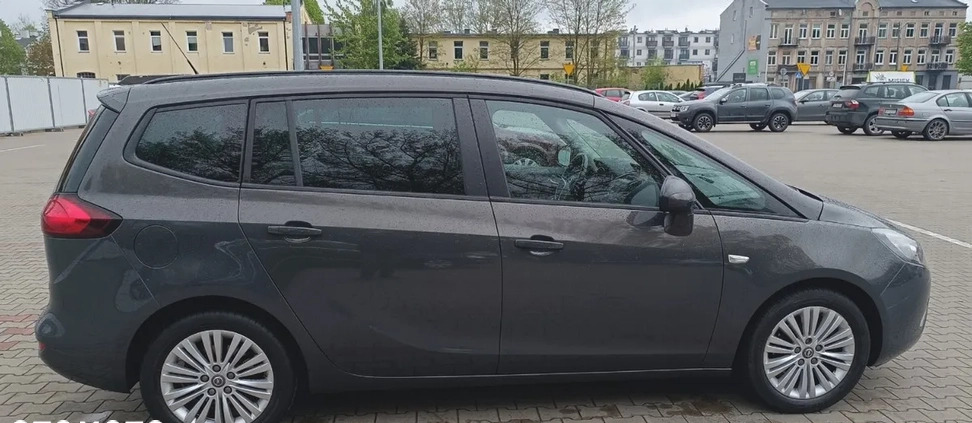 Opel Zafira cena 41900 przebieg: 140175, rok produkcji 2014 z Jaraczewo małe 211